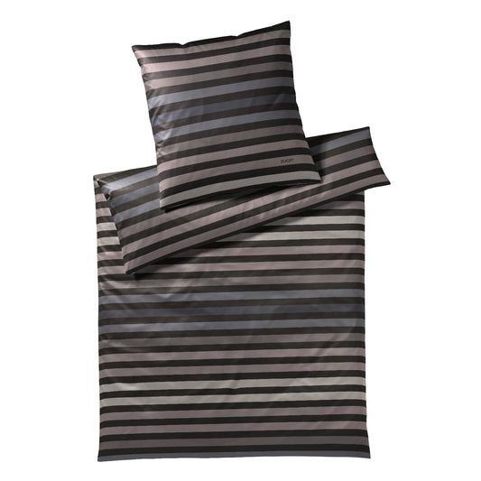 JOOP! Comfort Satin Bettwäsche Tone 4103-7 Stone Streifen 135x200