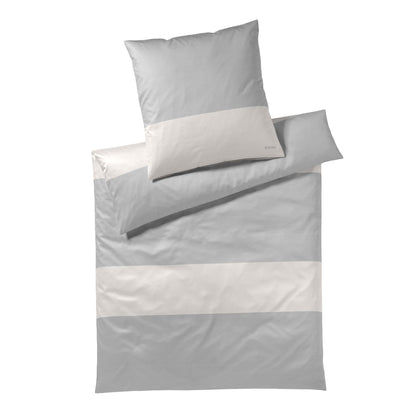 JOOP! Comfort Satin Bettwäsche Split 4118-9 stone Streifen 135x200