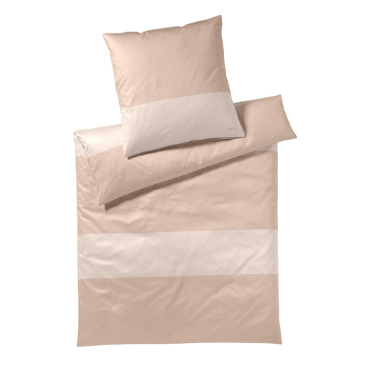 JOOP! Comfort Satin Bettwäsche Split 4118-8 Streifen beige 135x200