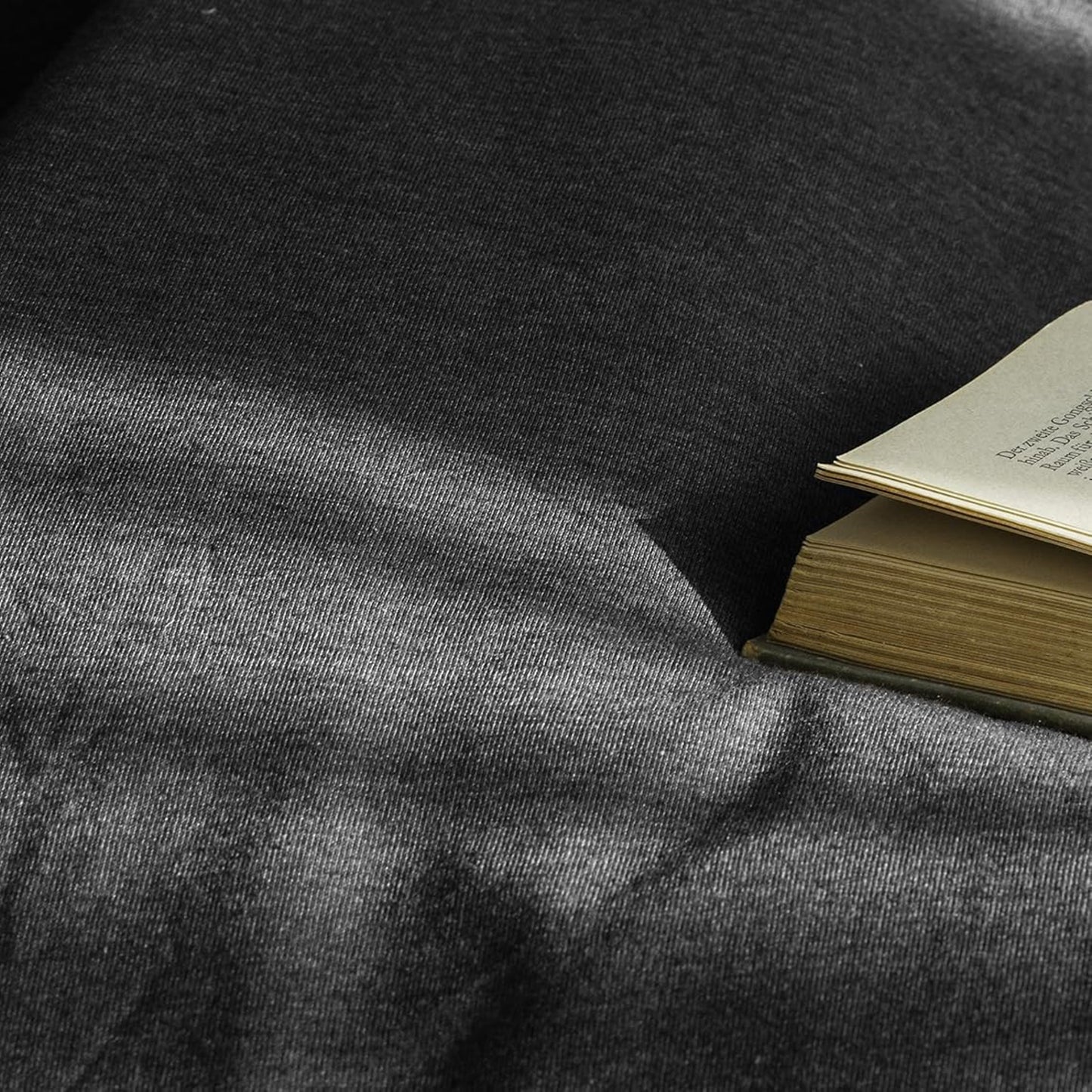 Jersey Bettwäsche anthrazit bügelfrei formstabil pflegeleicht 135x200