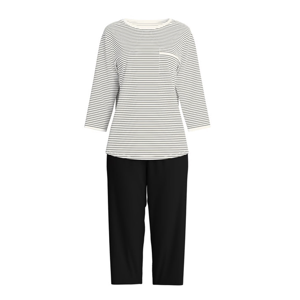 Calida Damen Pyjama 3/4 Sweet Dreams charm cream 42138
