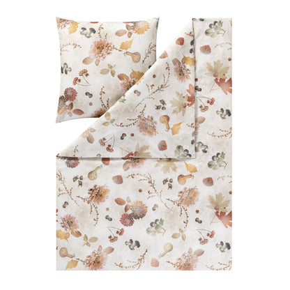 Estella Flanell Bettwäsche Autumn Foliage 4470-325 Blätter 135x200