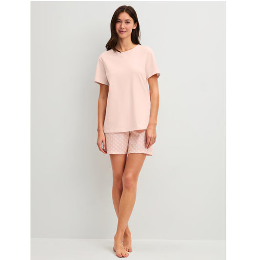 Calida Damen Shorty Pyjama Easter Nights pearl blush 45794-072