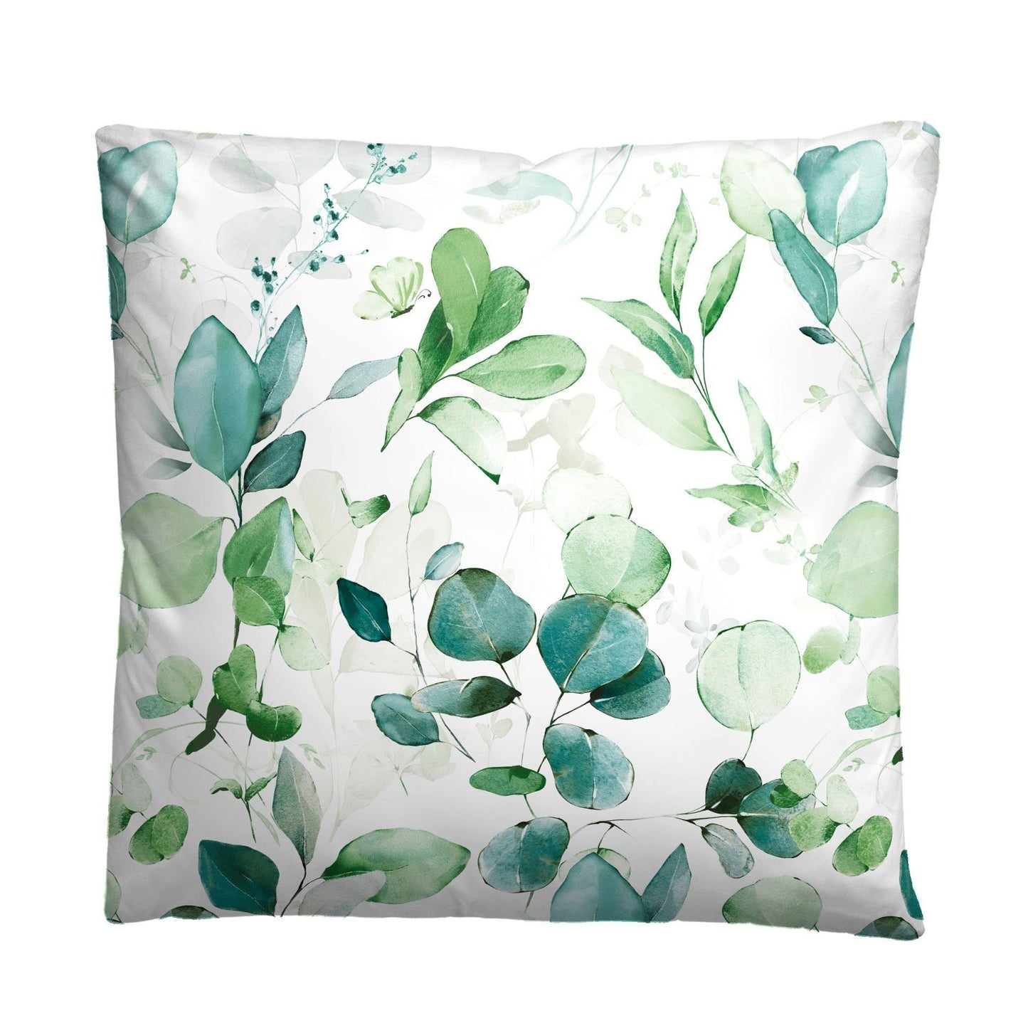 Bettwäsche Biberna Tencel Satin 0474492-262 Blumen Blätter 135x200