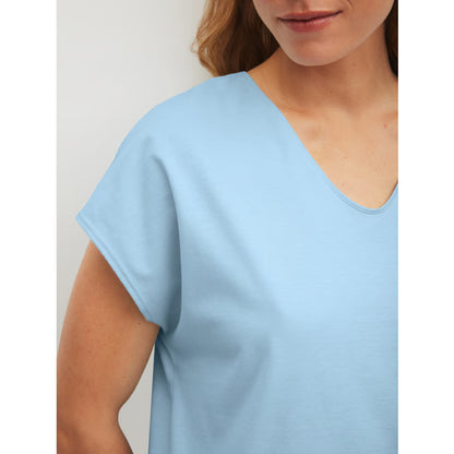 Calida Damen Shorty Pyjama Lovely Nights cascade blue 48551