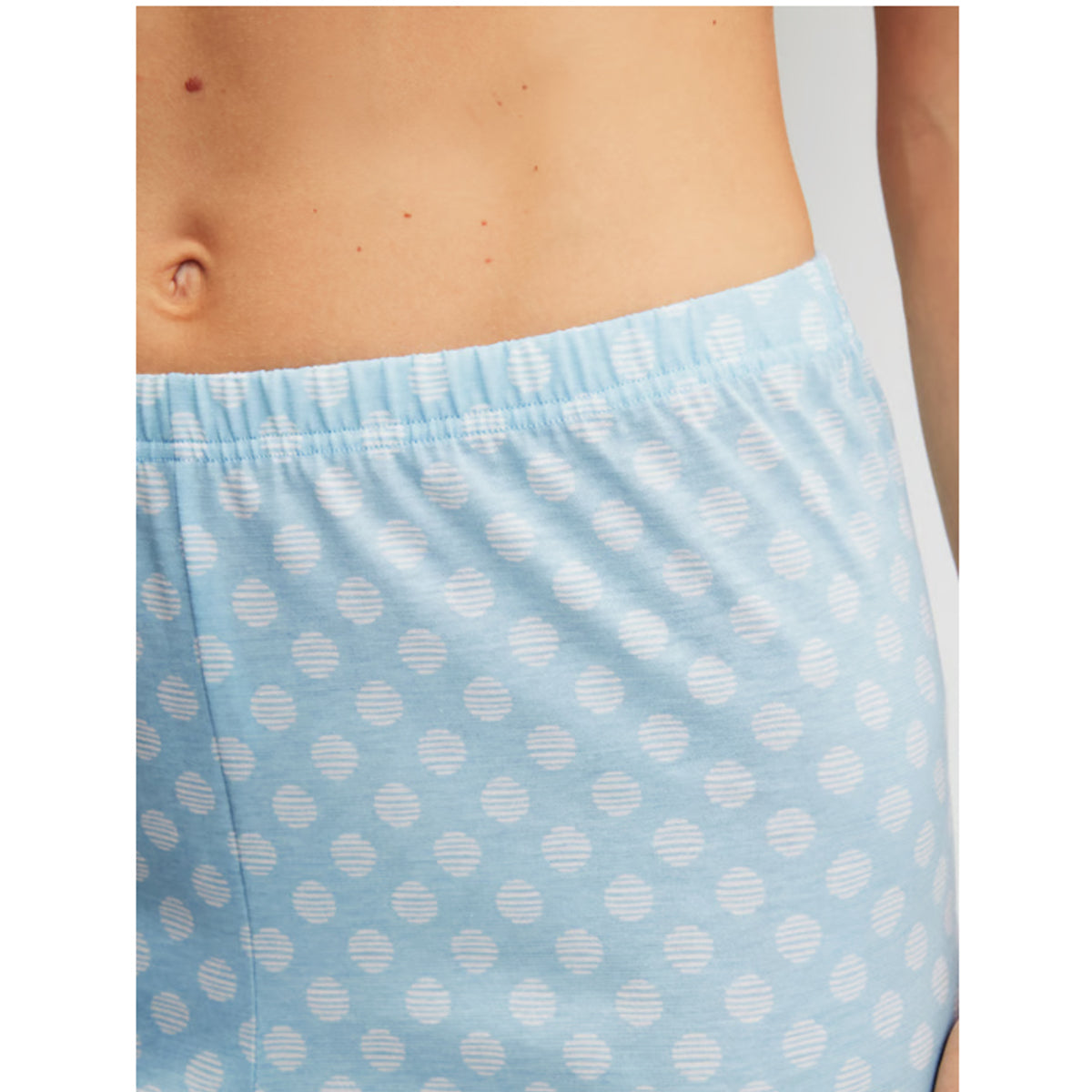 Calida Damen Pyjama Lovely Nights cascade blue 48651-545