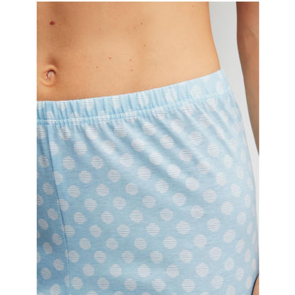 Calida Damen Pyjama Lovely Nights cascade blue 48651-545