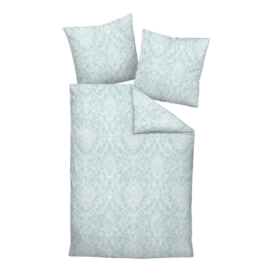 Janine Interlock Jersey Bettwäsche Carmen 55108-06 Ornamente 135x200