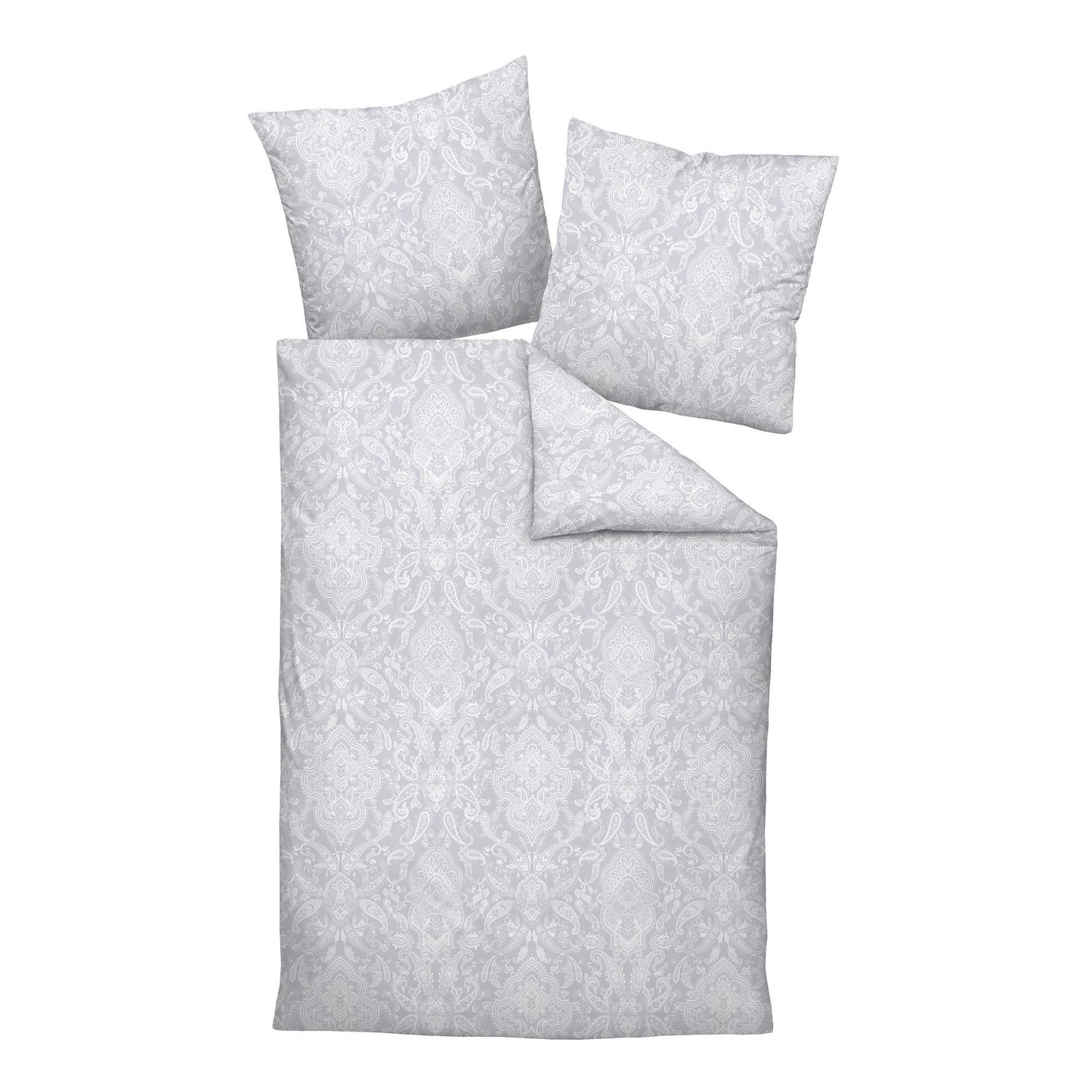 Janine Interlock Jersey Bettwäsche Carmen 55108-08 Ornamente 135x200