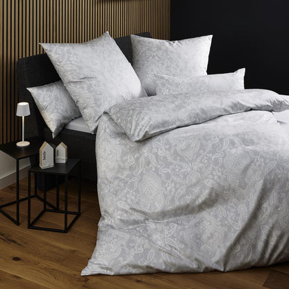 Janine Interlock Jersey Bettwäsche Carmen 55108-08 Ornamente 135x200