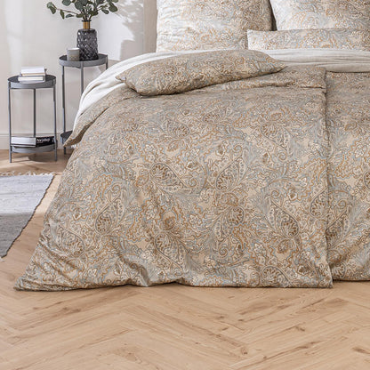 Estella Interlock Jersey Bettwäsche 6171-200 Beige Paisley 135x200