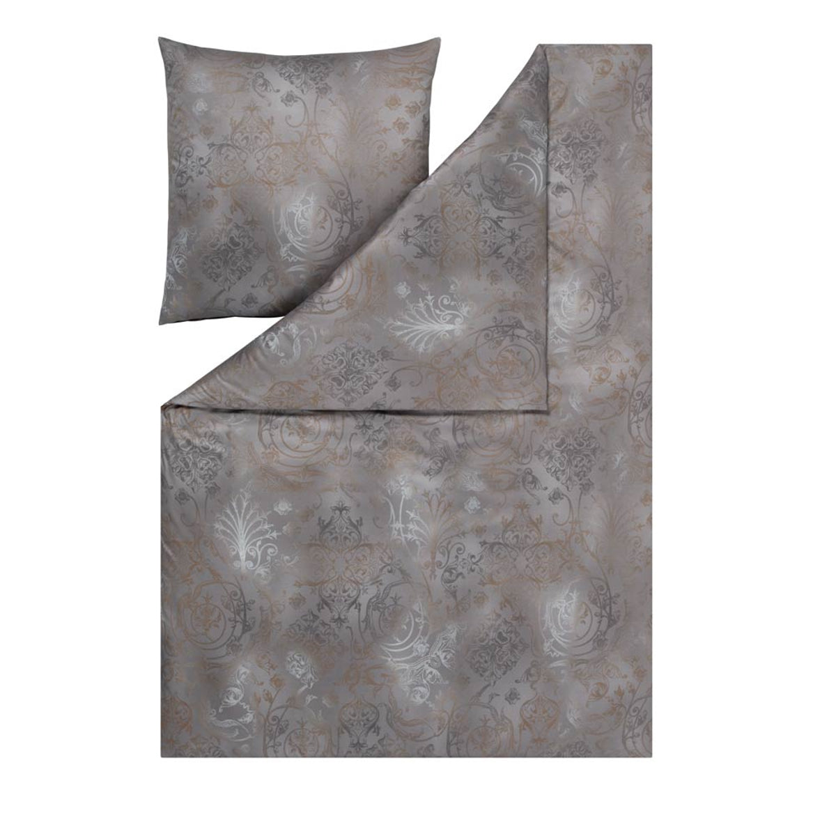 Estella Interlock Jersey Bettwäsche Gregorio 6174-810 Ornament 155x220