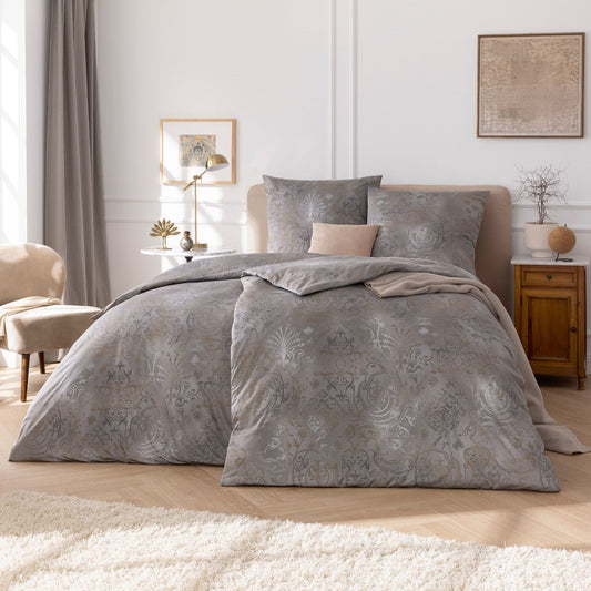 Estella Interlock Jersey Bettwäsche Gregorio 6174-810 Ornament 155x220