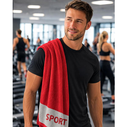 Cawö Fitness & Gym Handtuch 6290 Farbe 72 red Sport 50x130