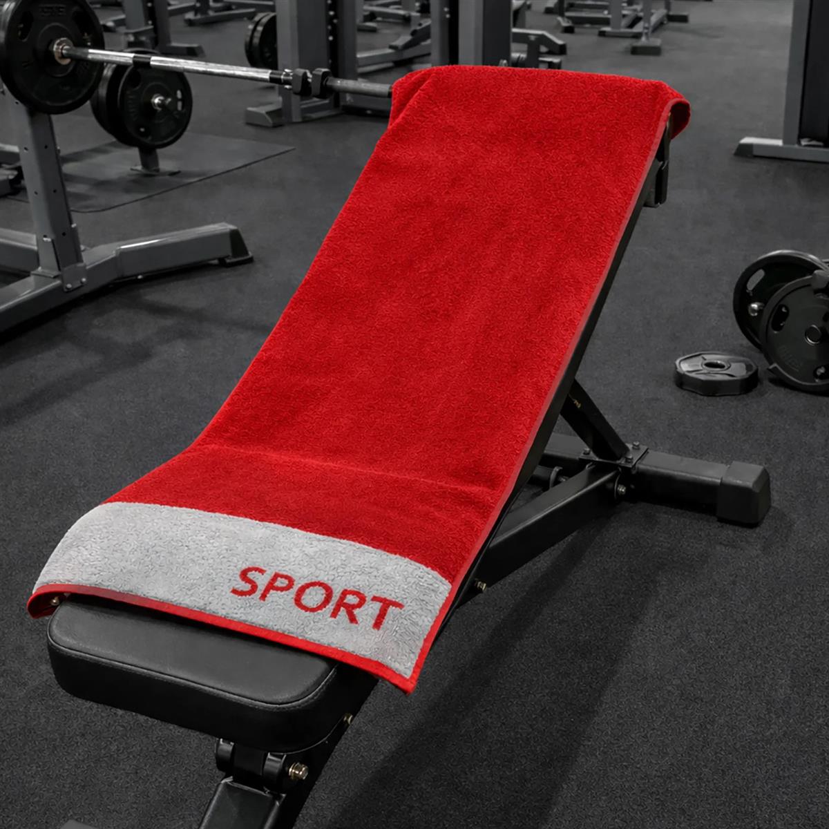 Cawö Fitness & Gym Handtuch 6290 Farbe 72 red Sport 50x130