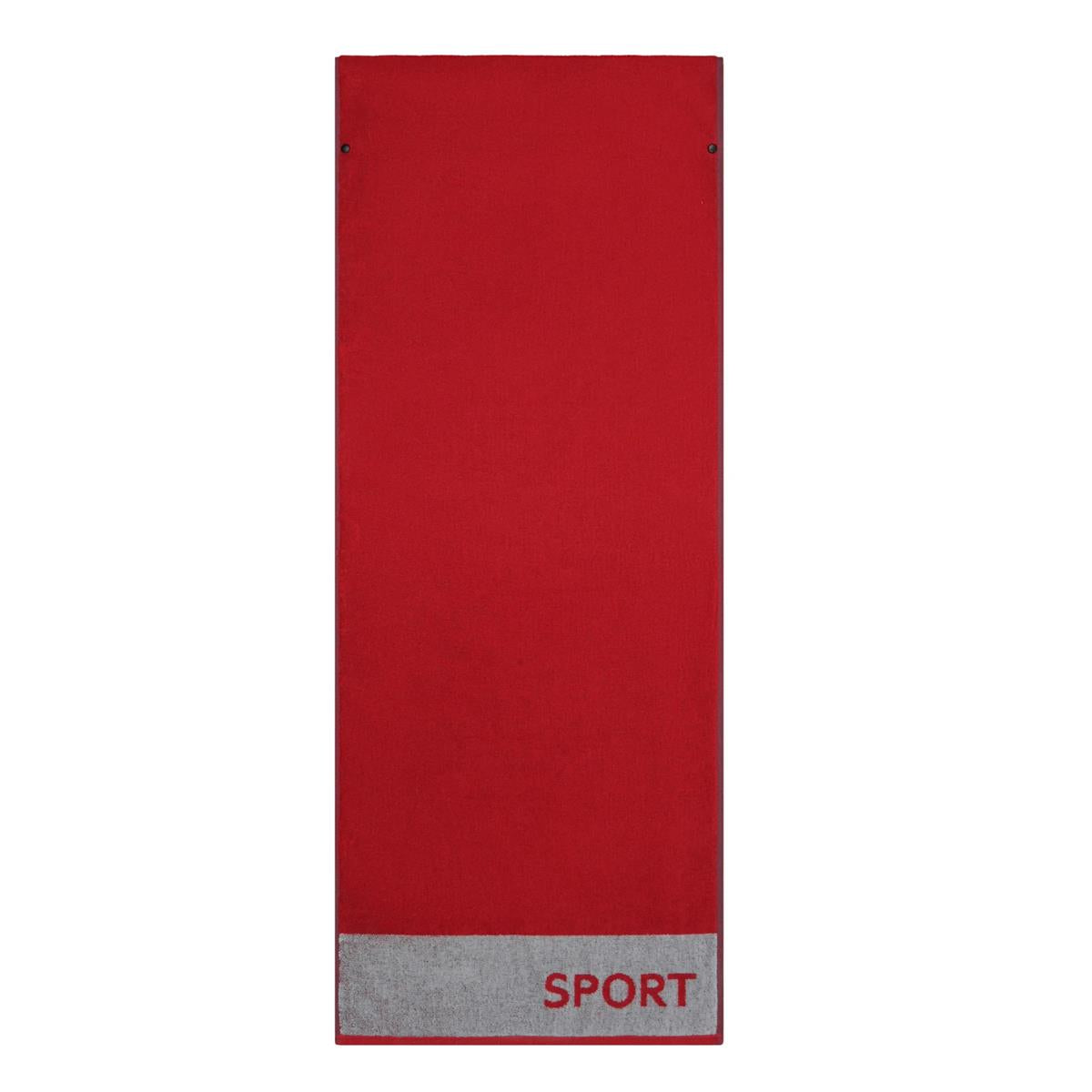 Cawö Fitness & Gym Handtuch 6290 Farbe 72 red Sport 50x130