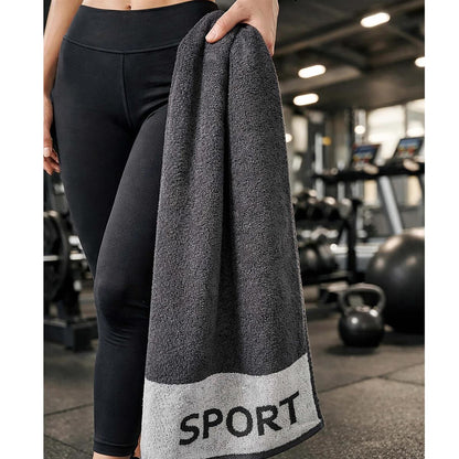 Cawö Fitness & Gym Handtuch 6290 Farbe 77 metal Sport 50x130