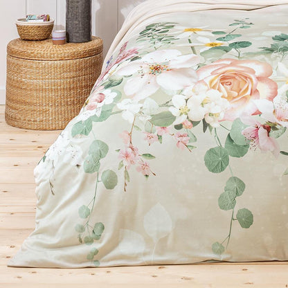 Estella Interlock Jersey Bettwäsche Marlene 6291-530 Blumen 135x200