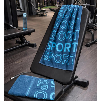 Cawö Fitness & Gym Handtuch 6292 Farbe 11 arctic Sport 50x130