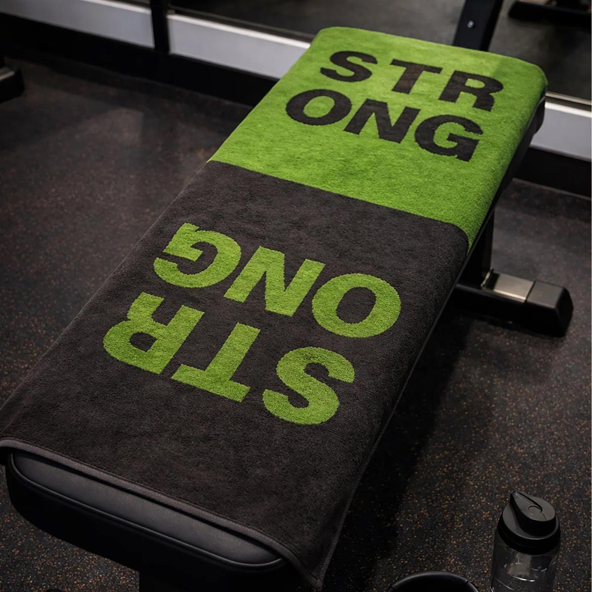 Cawö Fitness & Gym Handtuch 6295 Farbe 47 lime Strong 50x130