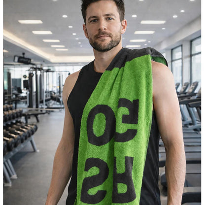 Cawö Fitness & Gym Handtuch 6295 Farbe 47 lime Strong 50x130