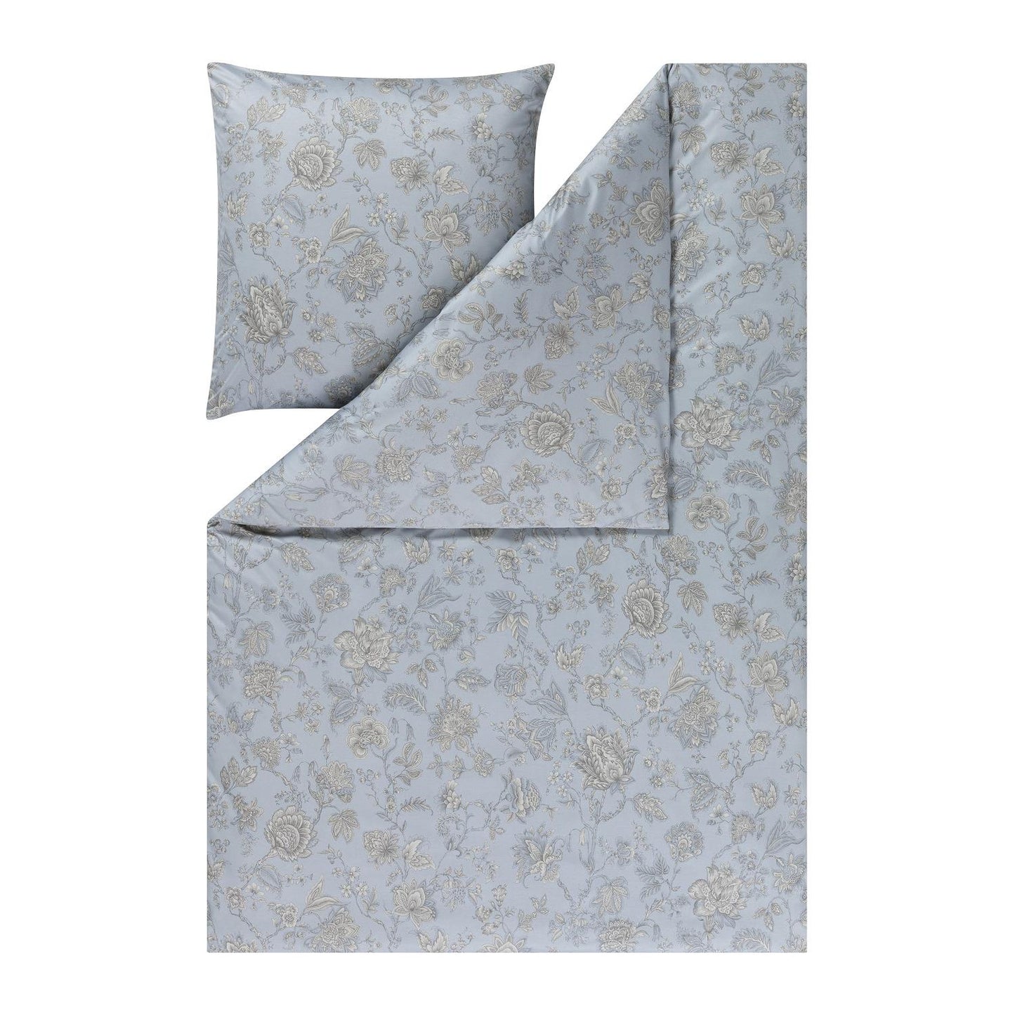 Estella Interlock Jersey Bettwäsche Valeria 6343-840 Graphit 135x200