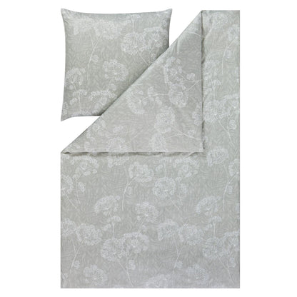 Estella Interlock Jersey Bettwäsche Anja 6345-016 khaki Blumen 135x200