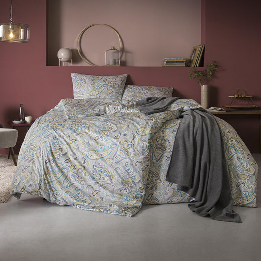 Estella Interlock Jersey Bettwäsche Milano 6373-820 silber 135x200