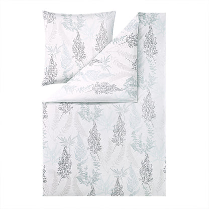 Estella Interlock Jersey Bettwäsche Hedi 6389-614 eisblau grau 135x200