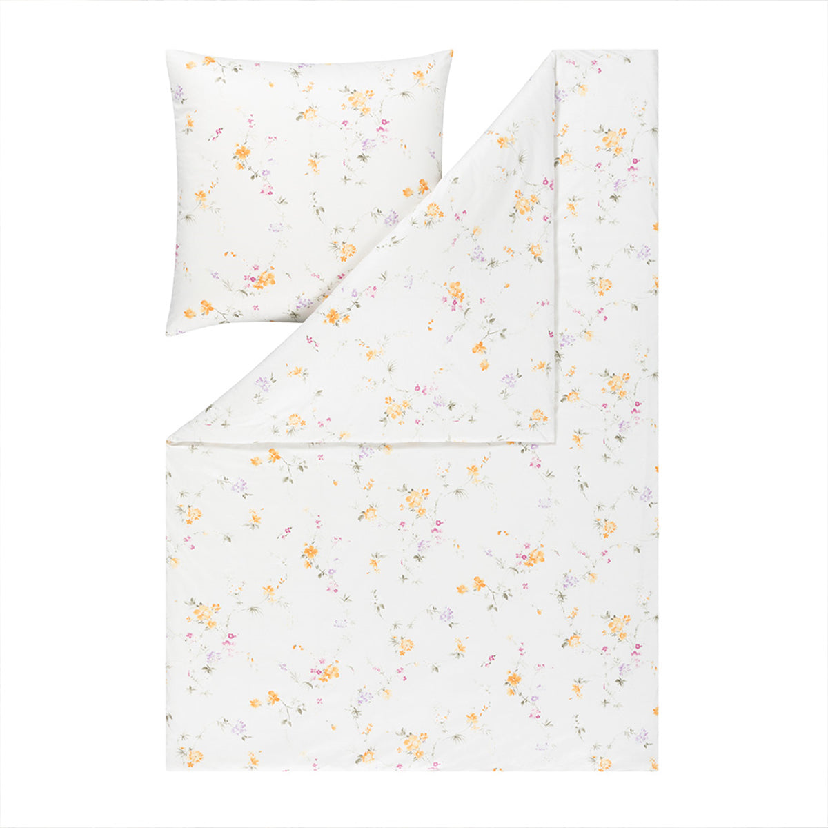 Estella Interlock Jersey Bettwäsche Cassandra 6528-360 orange 135x200