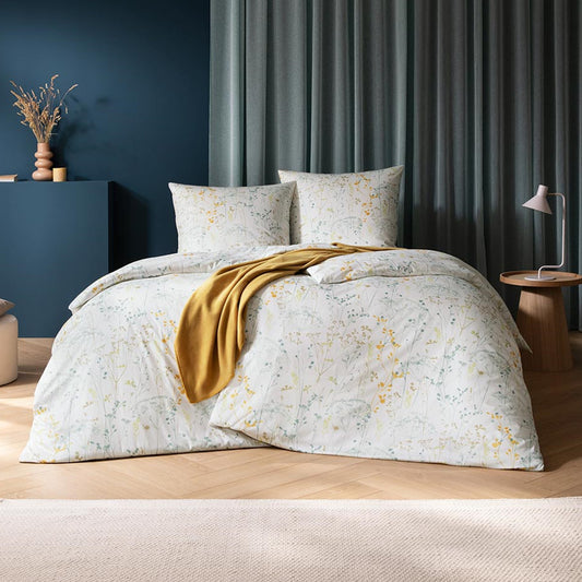 Estella Interlock Jersey Bettwäsche Nadine 6533-530 grün 135x200