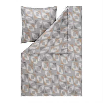 Estella Interlock Jersey Bettwäsche Heiko 6542-810 grau 155x220