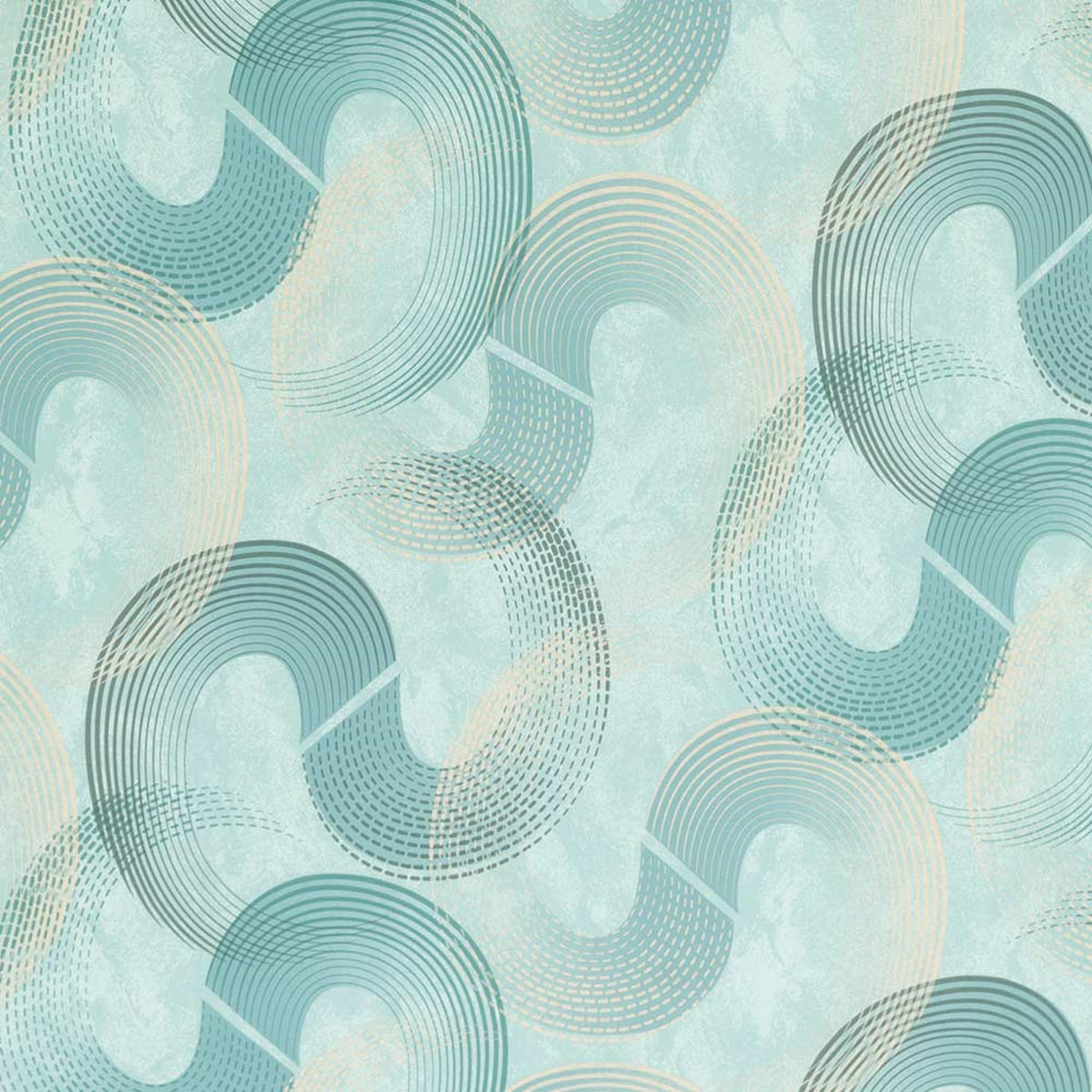 Estella Interlock Jersey Bettwäsche Tobias 6543-520 mint 135x200