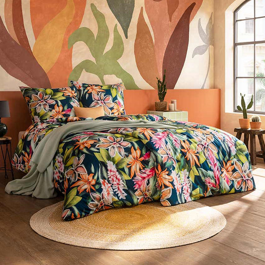 Estella Interlock Jersey Bettwäsche Miriam 6551-985 multicolor 135x200