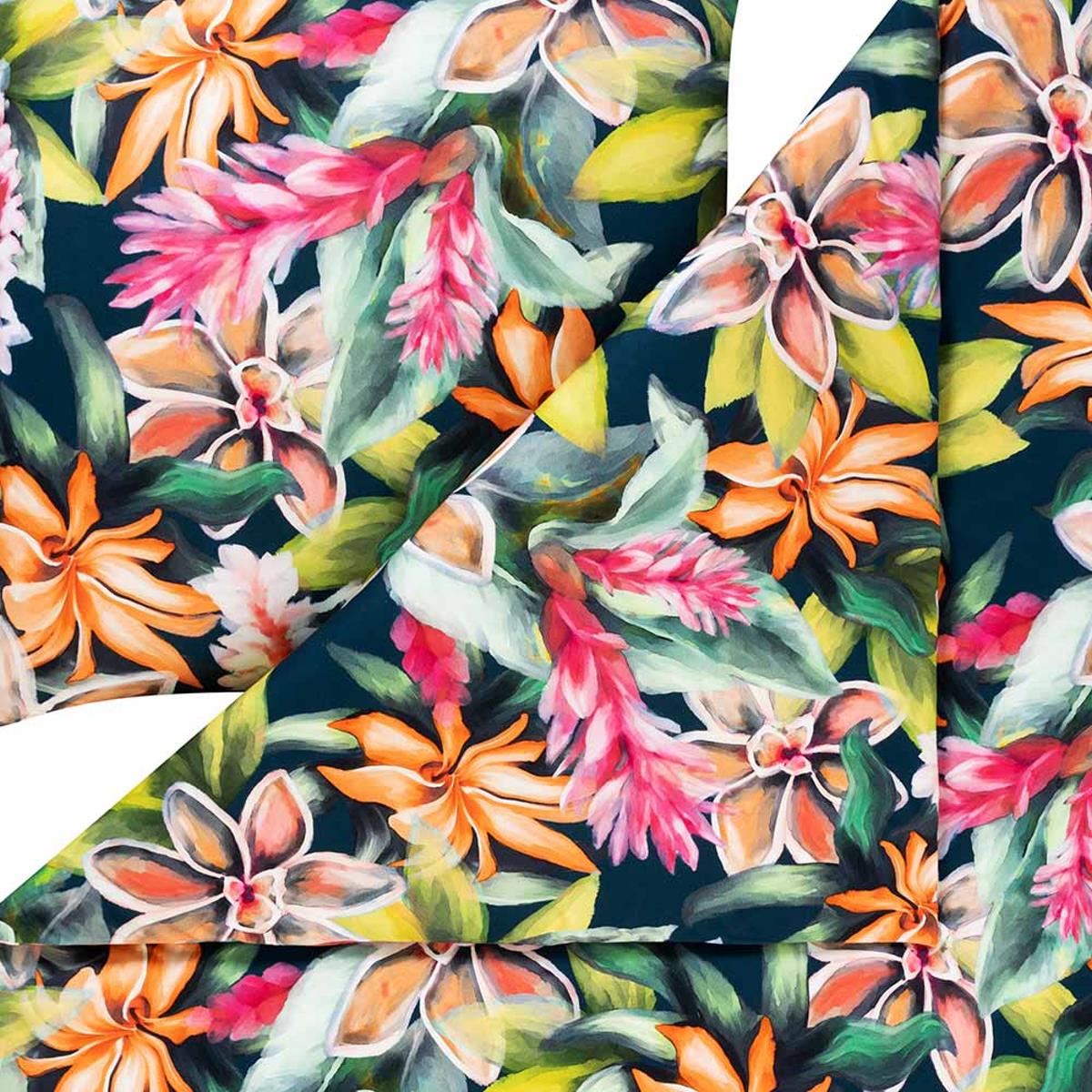 Estella Interlock Jersey Bettwäsche Miriam 6551-985 multicolor 135x200