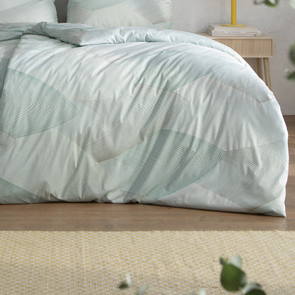 Estella Interlock Jersey Bettwäsche Phoenix 6612-520 Mint Grün 135x200