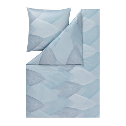 Estella Interlock Jersey Bettwäsche Phoenix 6612-610 Taubeblau 135x200