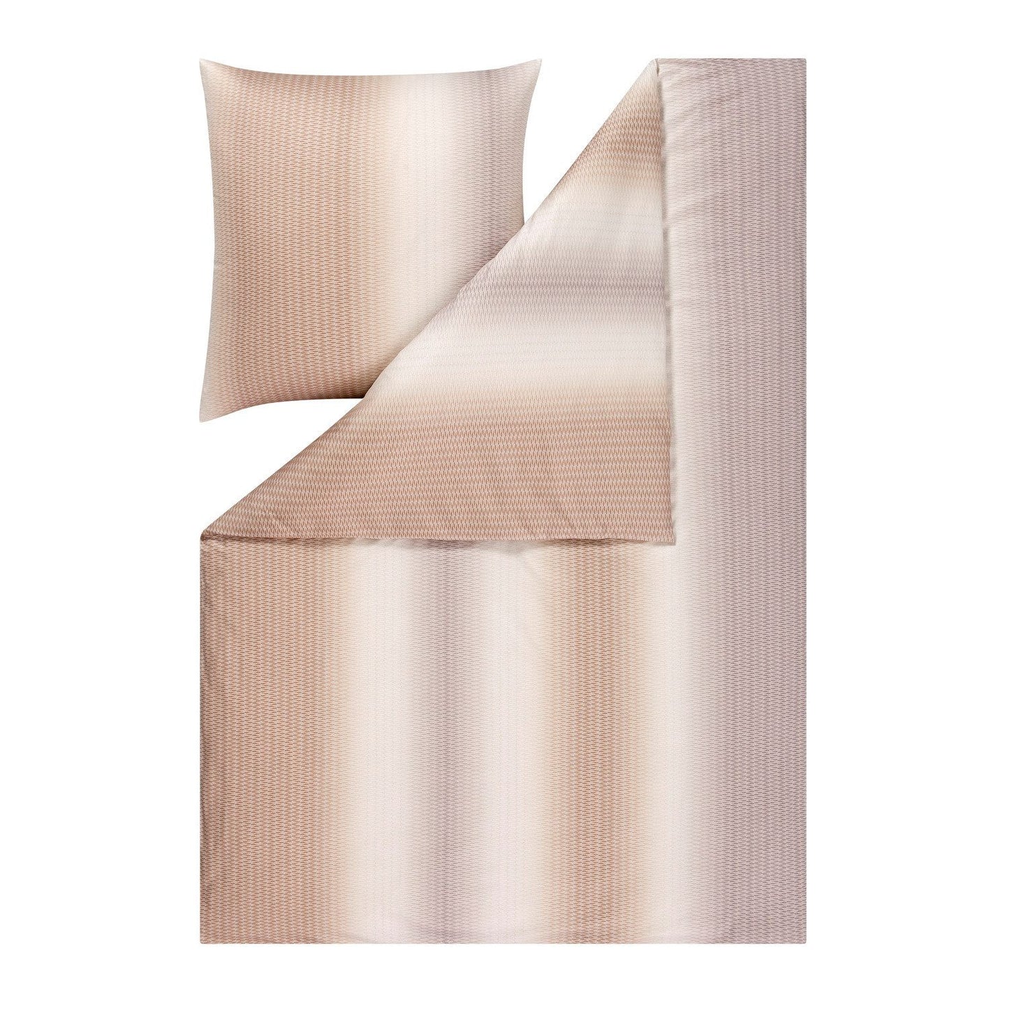Estella Interlock Jersey Bettwäsche Caspian 6614-205 Streifen 135x200