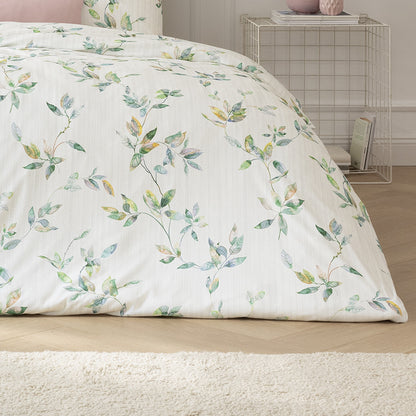 Estella Interlock Jersey Bettwäsche Thalia 6621-530 Blätter 135x200