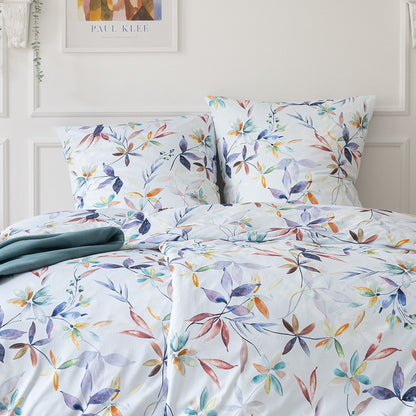 Estella Interlock Jersey Bettwäsche Delphine 6625-985 Blätter 135x200