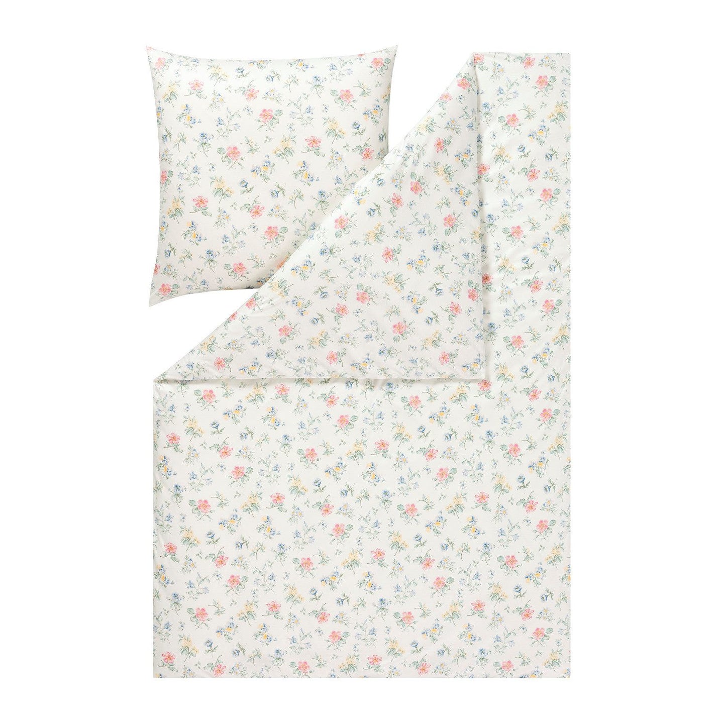 Estella Interlock Jersey Bettwäsche Cora 6626-985 Blumen 155x220