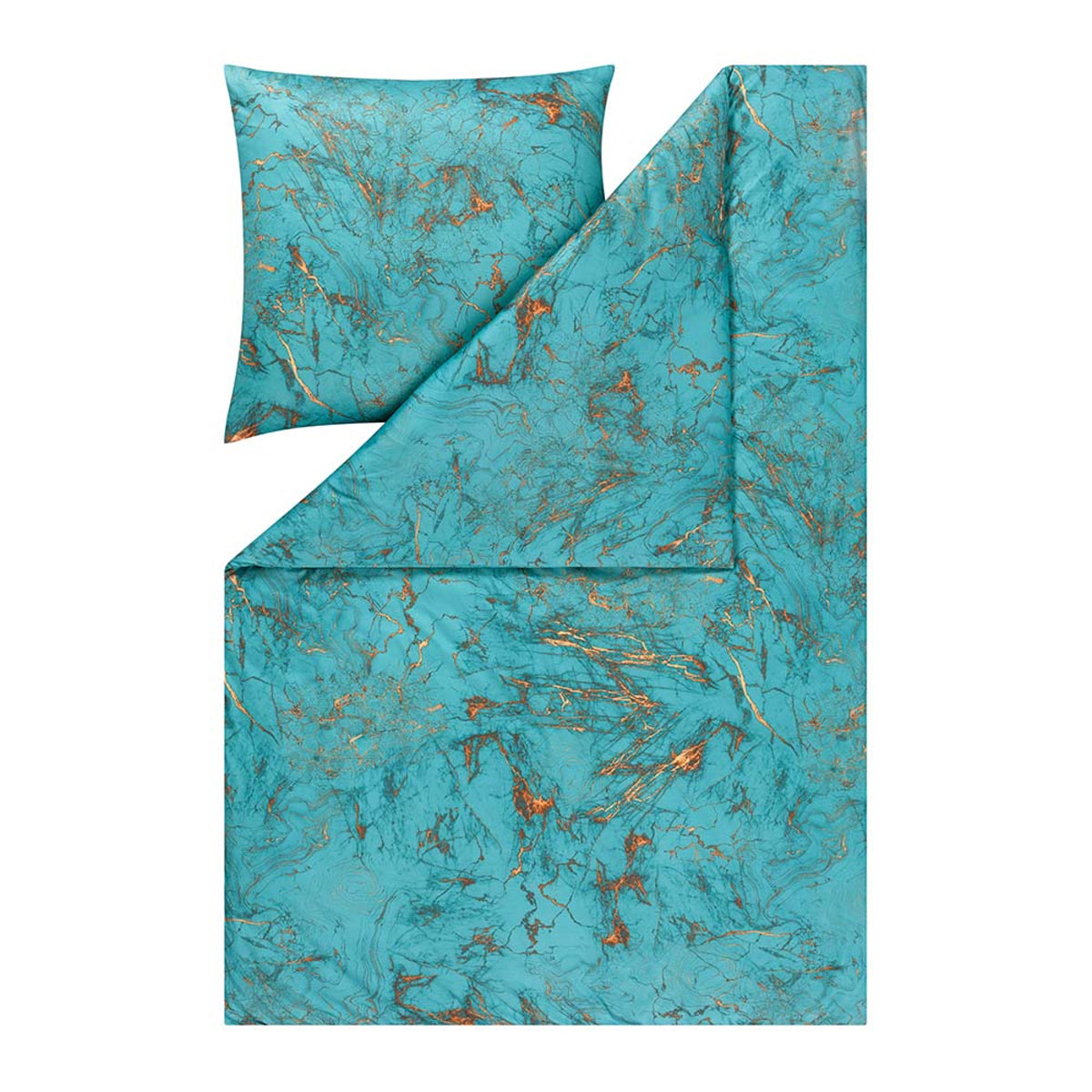 Estella Interlock Jersey Bettwäsche Raphael 6630-640 azur 135x200