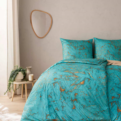 Estella Interlock Jersey Bettwäsche Raphael 6630-640 azur 135x200