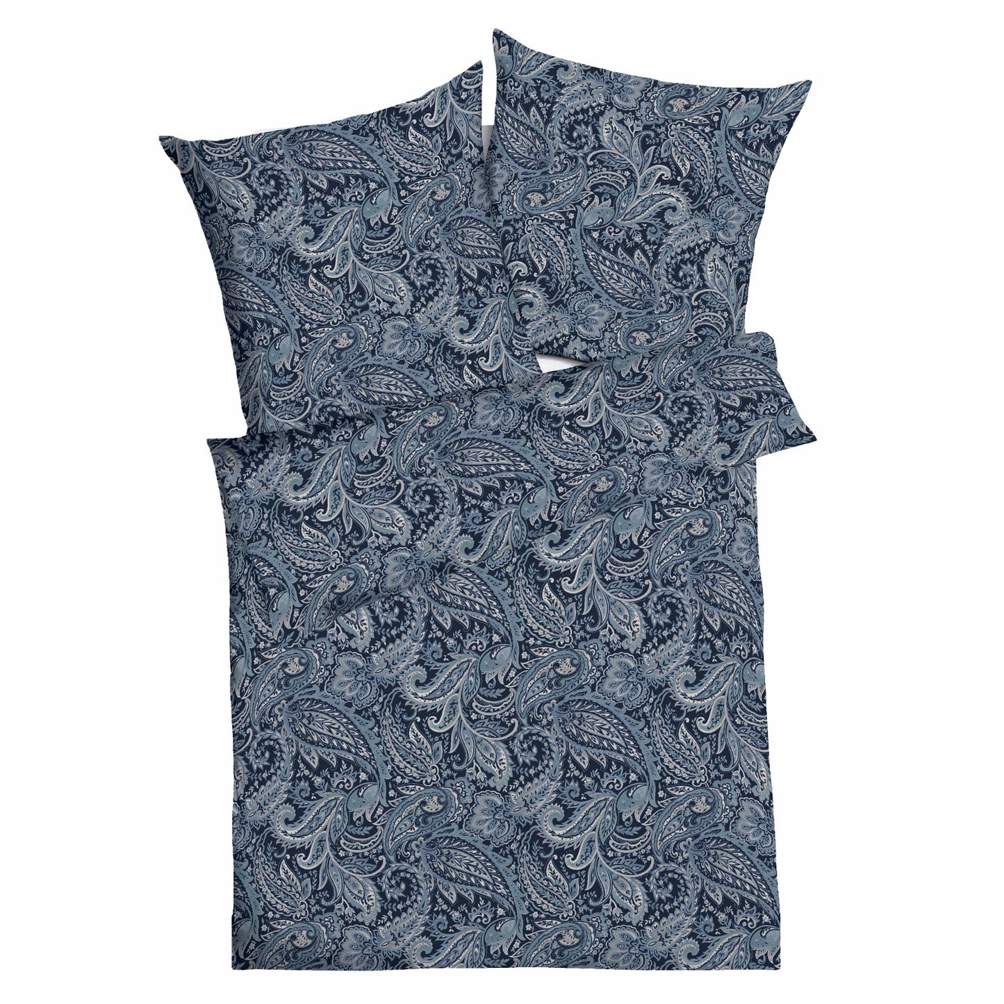 Kaeppel Interlock Jersey Bettwäsche Glory 665-181 saphir 135x200