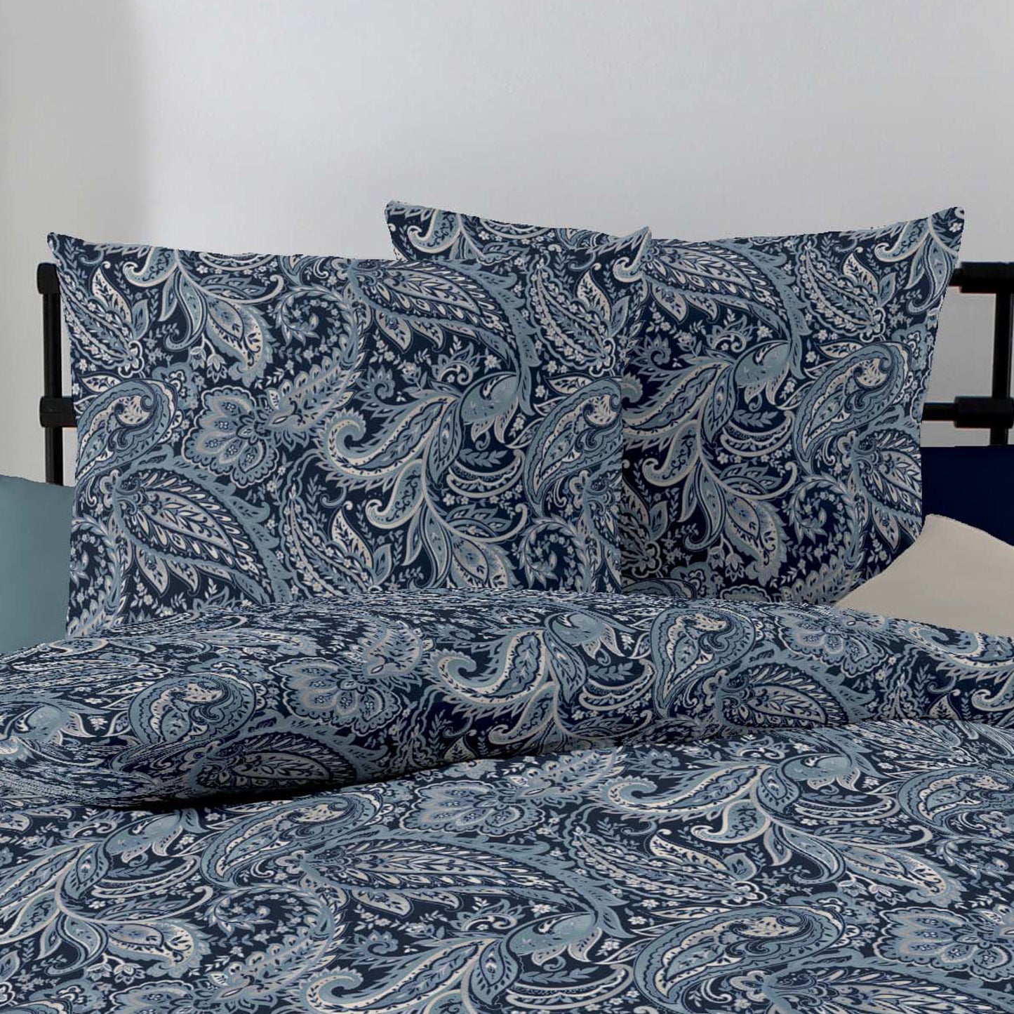 Kaeppel Interlock Jersey Bettwäsche Glory 665-181 saphir 135x200