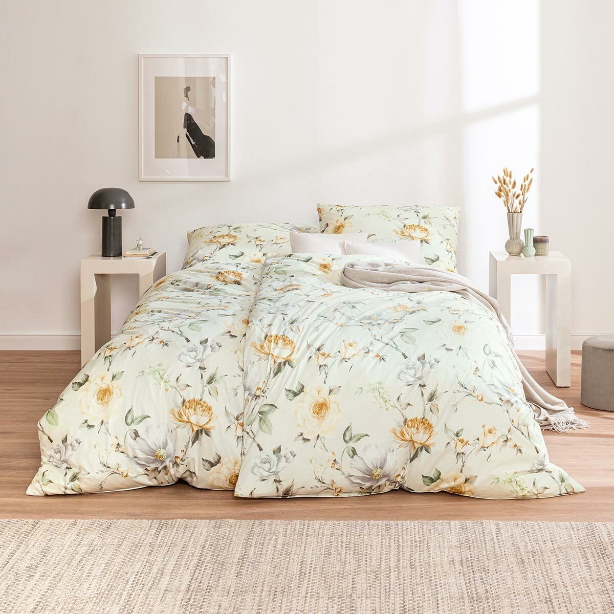 Estella Interlock Jersey Bettwäsche Penelope 6943-220 ecrue 135x200