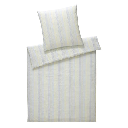 Bettwäsche Elegante gewebter Seersucker Dueodde 7115-4 kiwi 135x200