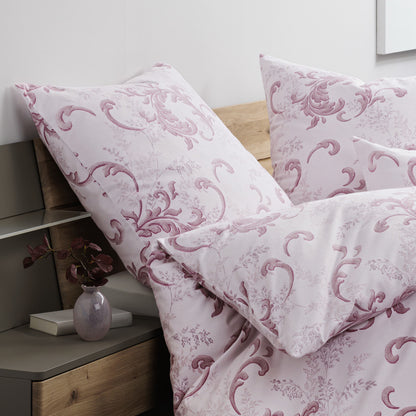 Janine Flanell Bettwäsche Chinchilla S 78068-01 Ornamente 135x200