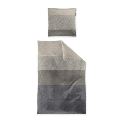 Bettwäsche Irisette Biber Koala 8430-80 Sand Natur Anthrazit 135x200