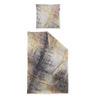Irisette Flausch Cotton Bettwäsche Zobel 8550-11 grau 135x200
